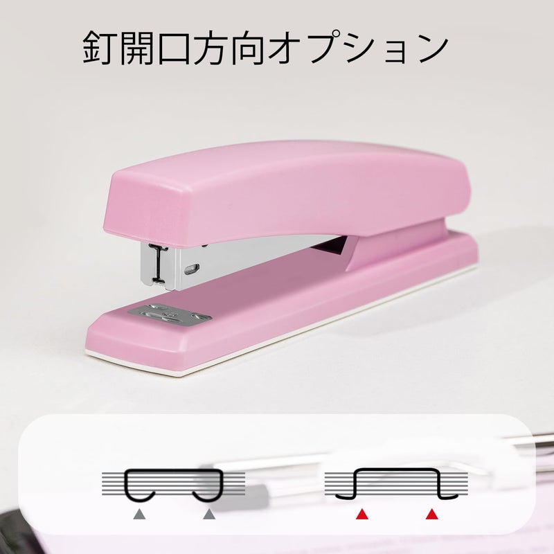 Deli Stapler, Desktop Stapler, Office Stapler, 25 Sheet Capacity, Includes 1000 Staples and Staple Remover, Pink - Image 5